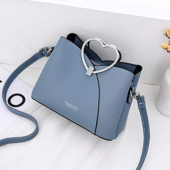 NICOLE &amp; DORIS Fashion Handtasche für Damen Umhängetasche Wasserdichte Schultertaschen PU-Leder Henk