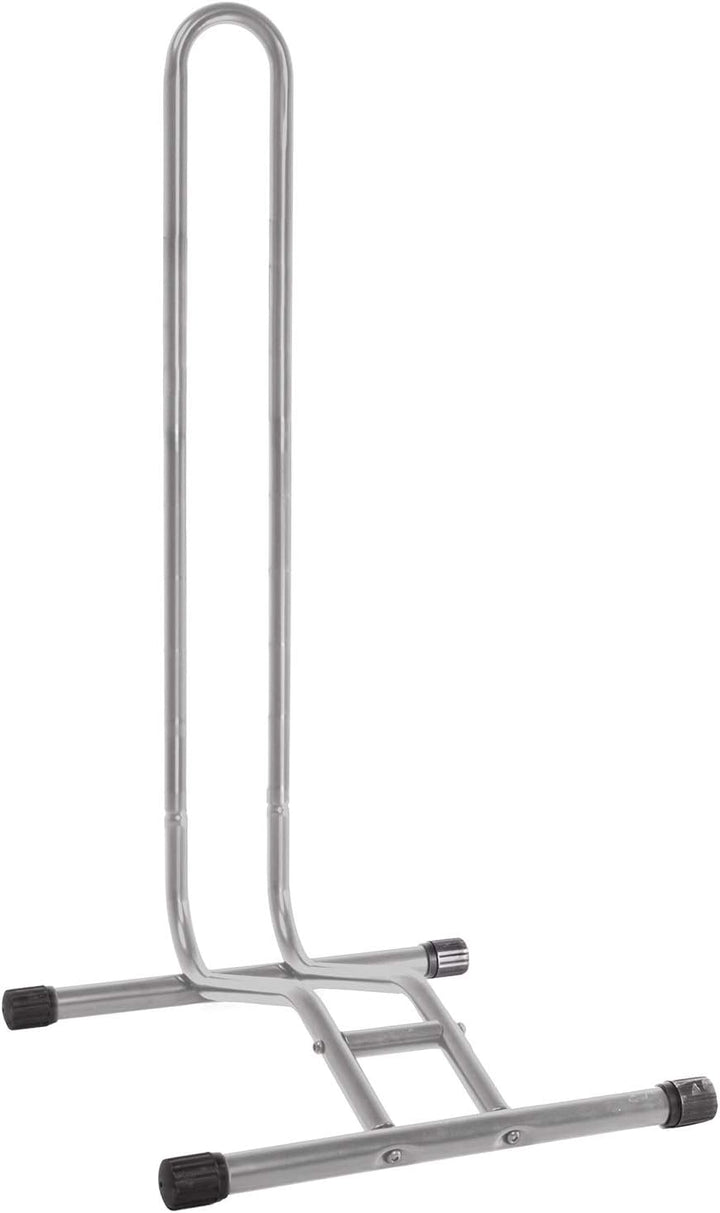 M-Wave Unisex – Erwachsene Easystand Premium Fahrradhalter, Edelstahl, 12-29", bis 2,50" Reifenbreit