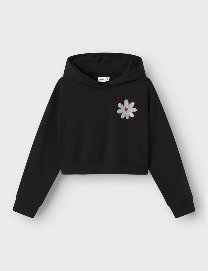 Name IT Mädchen Nkfkory Ls Crop RLX SWE Wh Bru Ps Noos Nkfkory Ls Crop RLX SWE Wh Bru Ps Noos (1er P