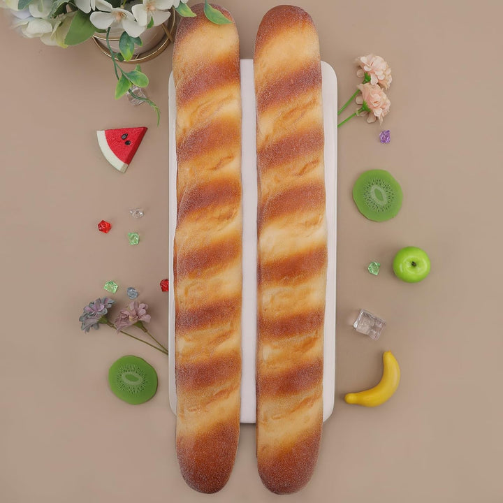 Gresorth 47cm Künstliche Lang Brot Requisite Gefälschte Baguette Simulation Lebensecht Nachspeise fü