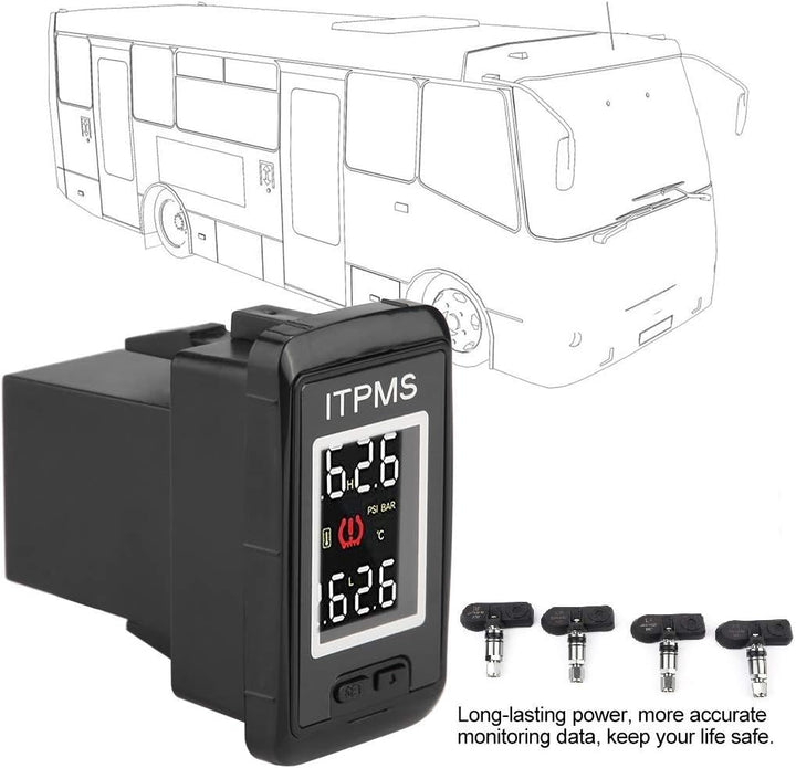 KIMISS Car TPMS Reifendrucküberwachungssystem für ABS Reifendrucküberwachungssystem