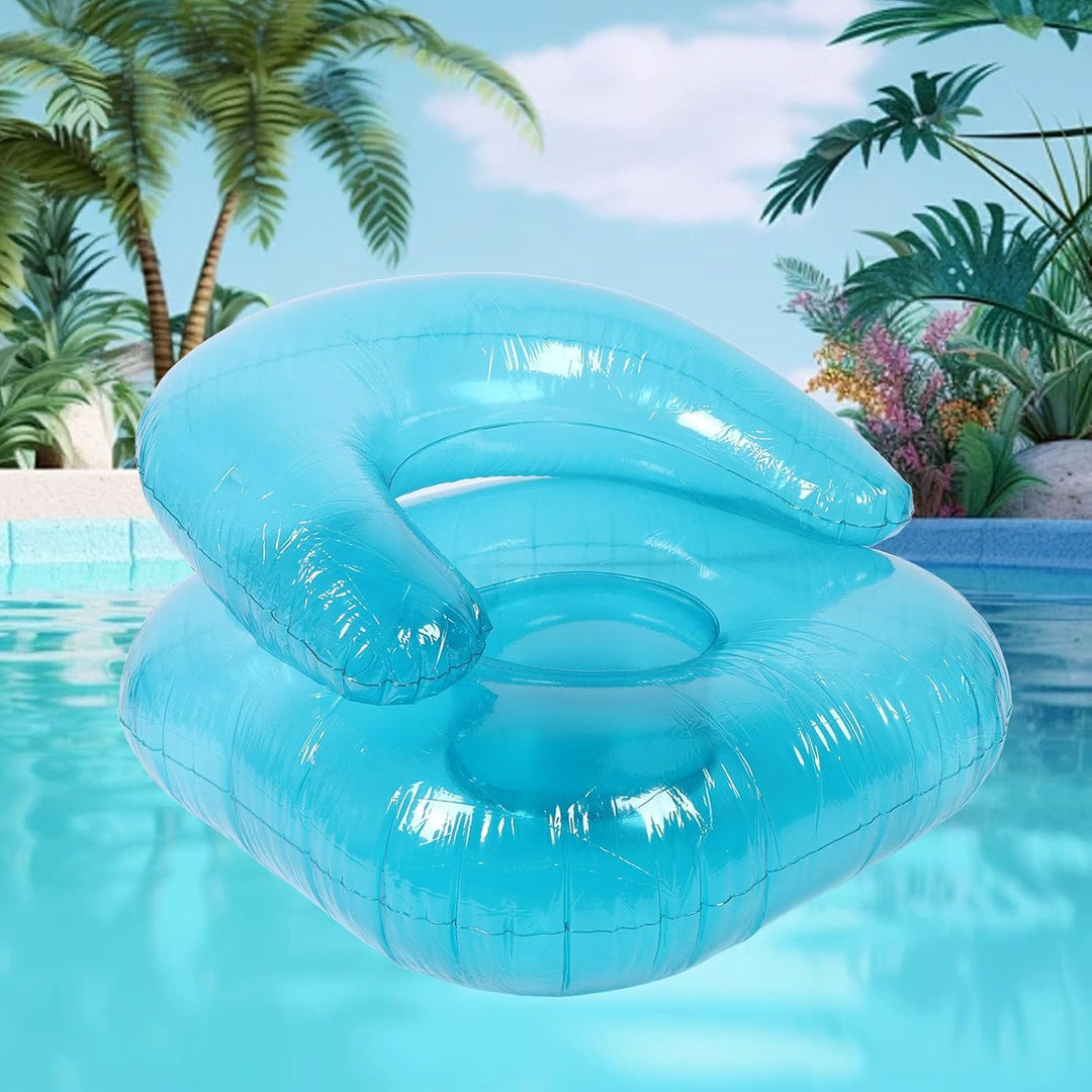 Transparenter Ergonomischer Blow -up -Stuhl, Verbesserung des Wohnraums Einzigartiger Aufblasbarer S