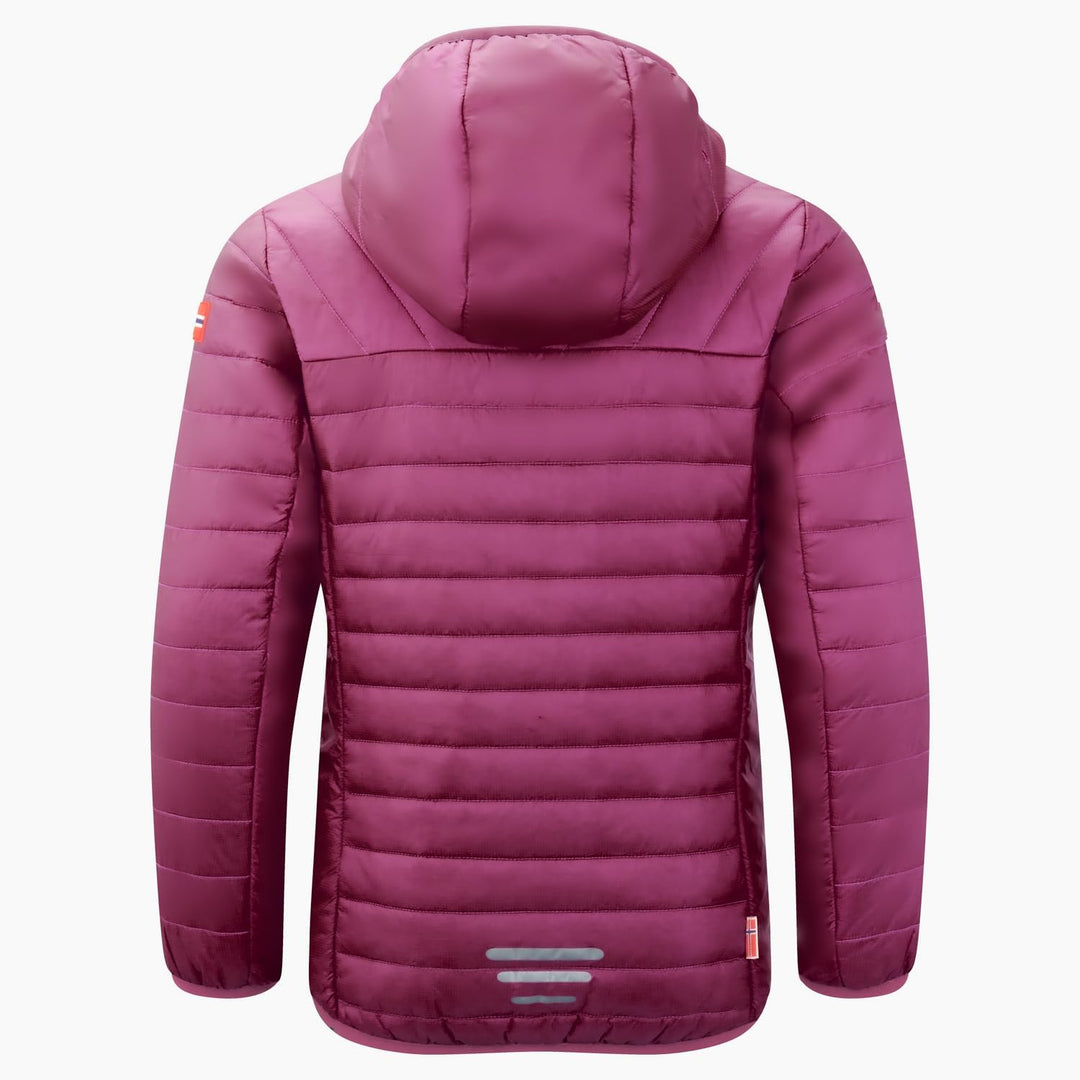 Trollkids Kids Eikefjord Jacket Bright Berry 104, Bright Berry 104