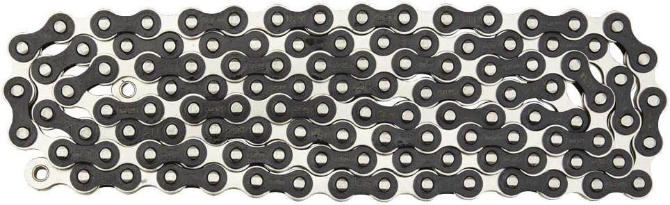 Izumi Silver/Black Standard-Kette 1/8 x 1/2 (116 Glieder), Silber/schwarz, Einheitsgrösse