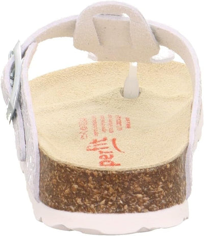 Superfit Girl's Fussbettpantoffel Mule 24 EU Weiss 1010, 24 EU Weiss 1010