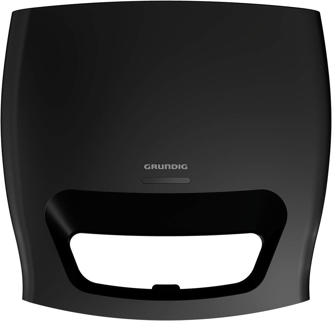 Grundig SWM2940 SWM 2940 Sandwichmaker, Schwarz-Metallic/Edelstahl & Philips Toaster – 2 Toastschlit