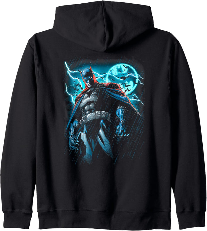 Batman Stormy Knight Bat Signal Kapuzenjacke