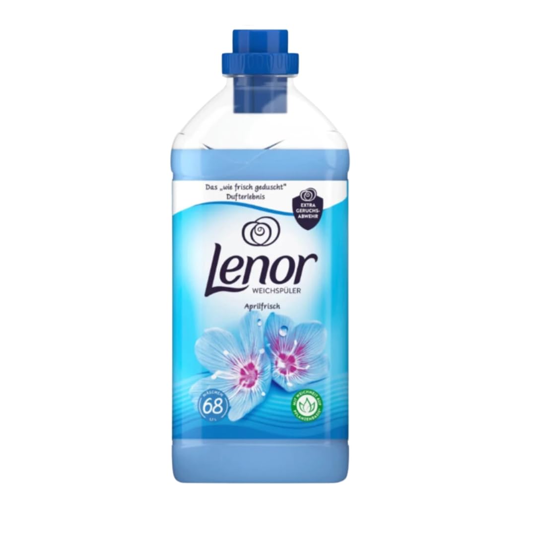 Lenor Weichspüler, Aprilfrisch, 68 Waschladungen, 1.7l 1.7 l (1er Pack) Weichspüler, 25 ml (68er Pac
