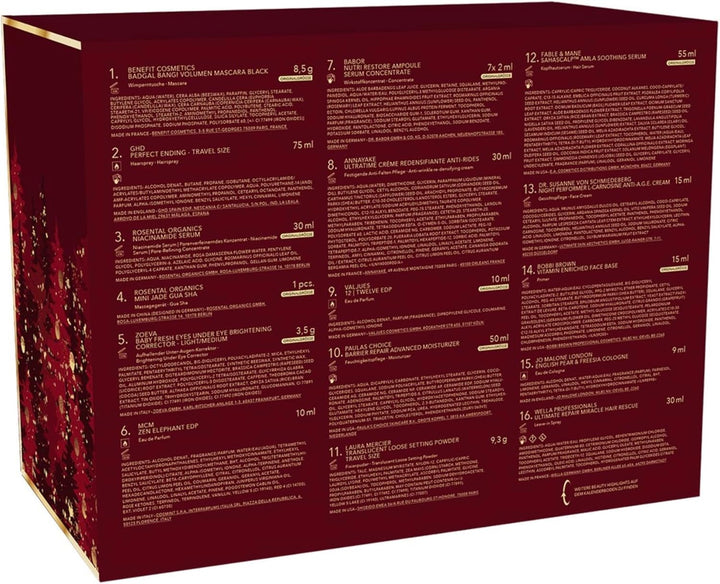 Douglas Adventskalender 2025 Frauen, Luxury PFLEGE MAKE-UP DUFT Advent Kalender, Anti-Aging Pflege,