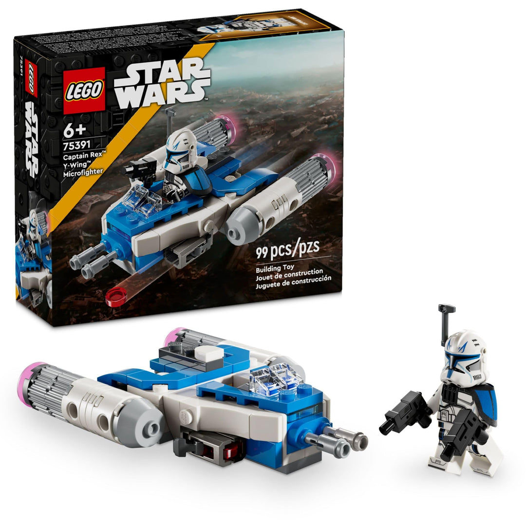 LEGO Star Wars - The Clone Wars Captain Rex Y-Wing Microfighter Bauset, Sammlerstück Star Wars Y-Win