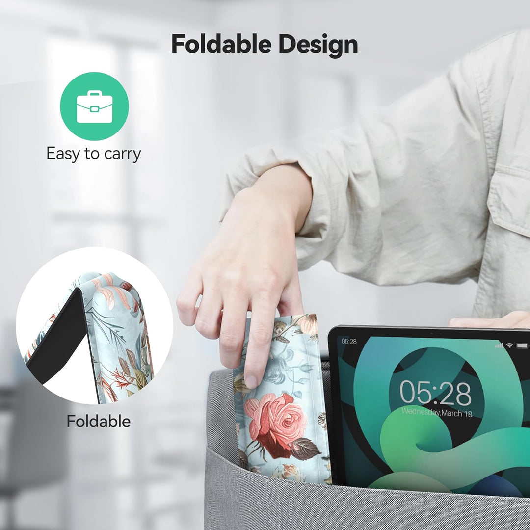 TECKNET Mauspad mit Handauflage, Mousepad und Tastatur Handgelenkauflage Set aus ergonomischem Gedäc
