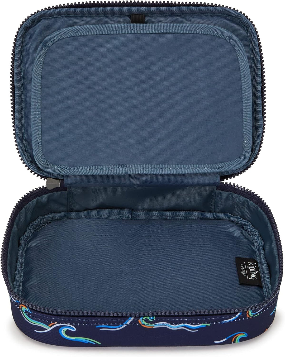 Kipling 100 Stifte, grosses Federmäppchen für bis zu 100 Stifte, 21 cm, 1,5 l, Fun Ocean PRT, Fun Oc