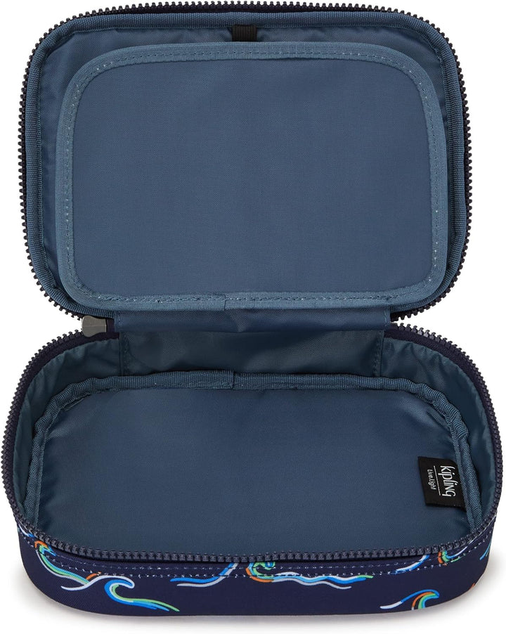 Kipling 100 Stifte, grosses Federmäppchen für bis zu 100 Stifte, 21 cm, 1,5 l, Fun Ocean PRT, Fun Oc