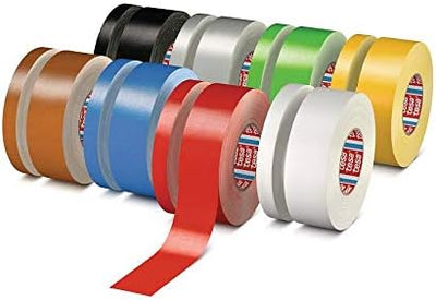 tesa band 4651 Premium leistungsstarkes Gewebeband versch. Breiten und Farben (30 mm x 50 m, gelb) 3