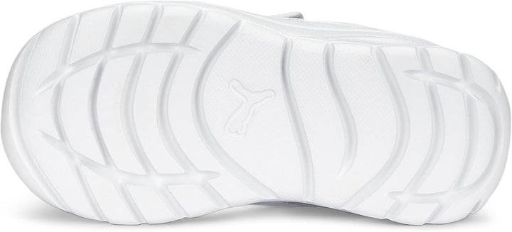 PUMA Unisex Baby Evolve Run Mesh Ac+ Inf Sneaker 20 EU Cool Light Gray Puma White Glowing Pink, 20 E