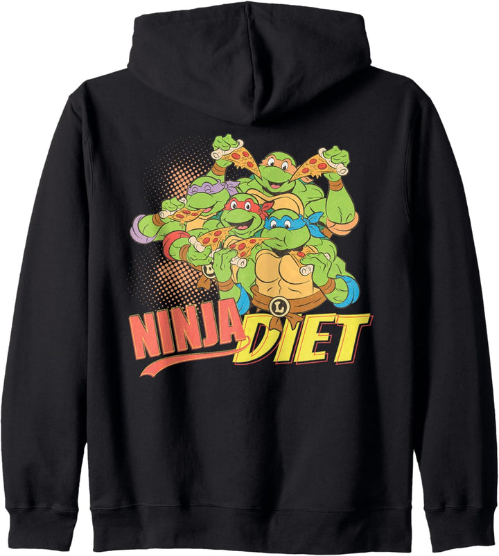 Teenage Mutant Ninja Turtles Gruppe Ninja Diät Kapuzenjacke