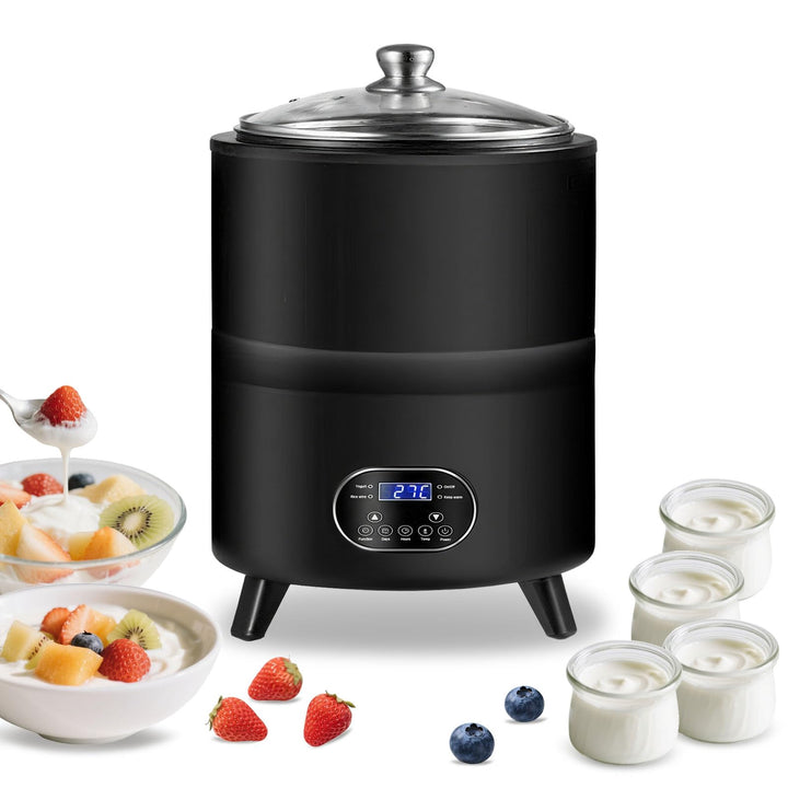 Joghurtbereiter, Joghurtmaschine Multifunktional 8L Grosses Fassungsvermögen Fermenter Yoghurt Masch