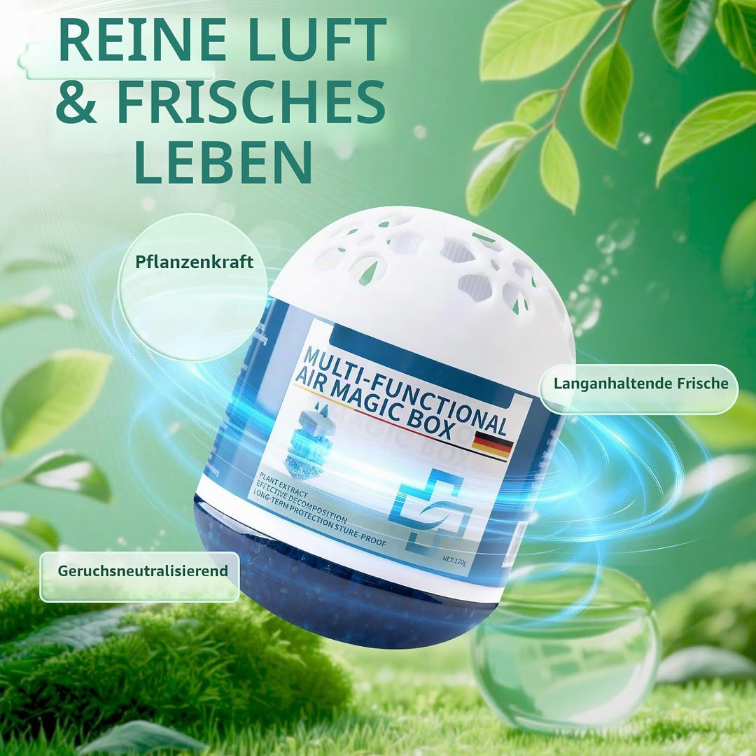 4 Stück Indoor Luftreinigung Staubentfernung Magic Box, Multifunktionale Air Magic Box mit automatis