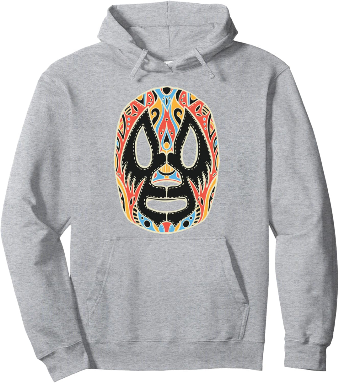 Wrestling Maske Mexikaner Mexiko Wrestle Lucha Libre Pullover Hoodie