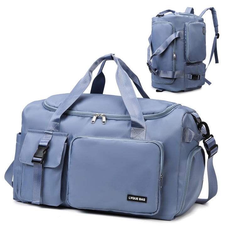 Suweir Sporttasche Damen Herren 42L Reisetasche mit Schuhfach Nassfach Wasserdicht Trainingstasche T