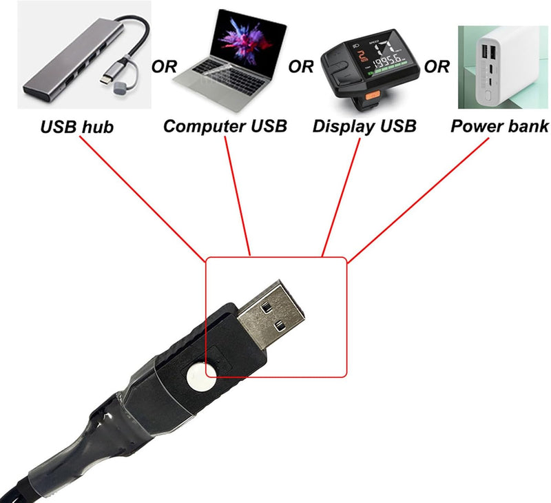 Tihebeyan USB-Programmierkabel, USB-Programmierkabel, Geschwindigkeitsbegrenzung, Freigaberaddurchme