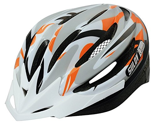 Erwachsene Fahrradhelm Alessia 58-61cm Orange, 58-61cm Orange