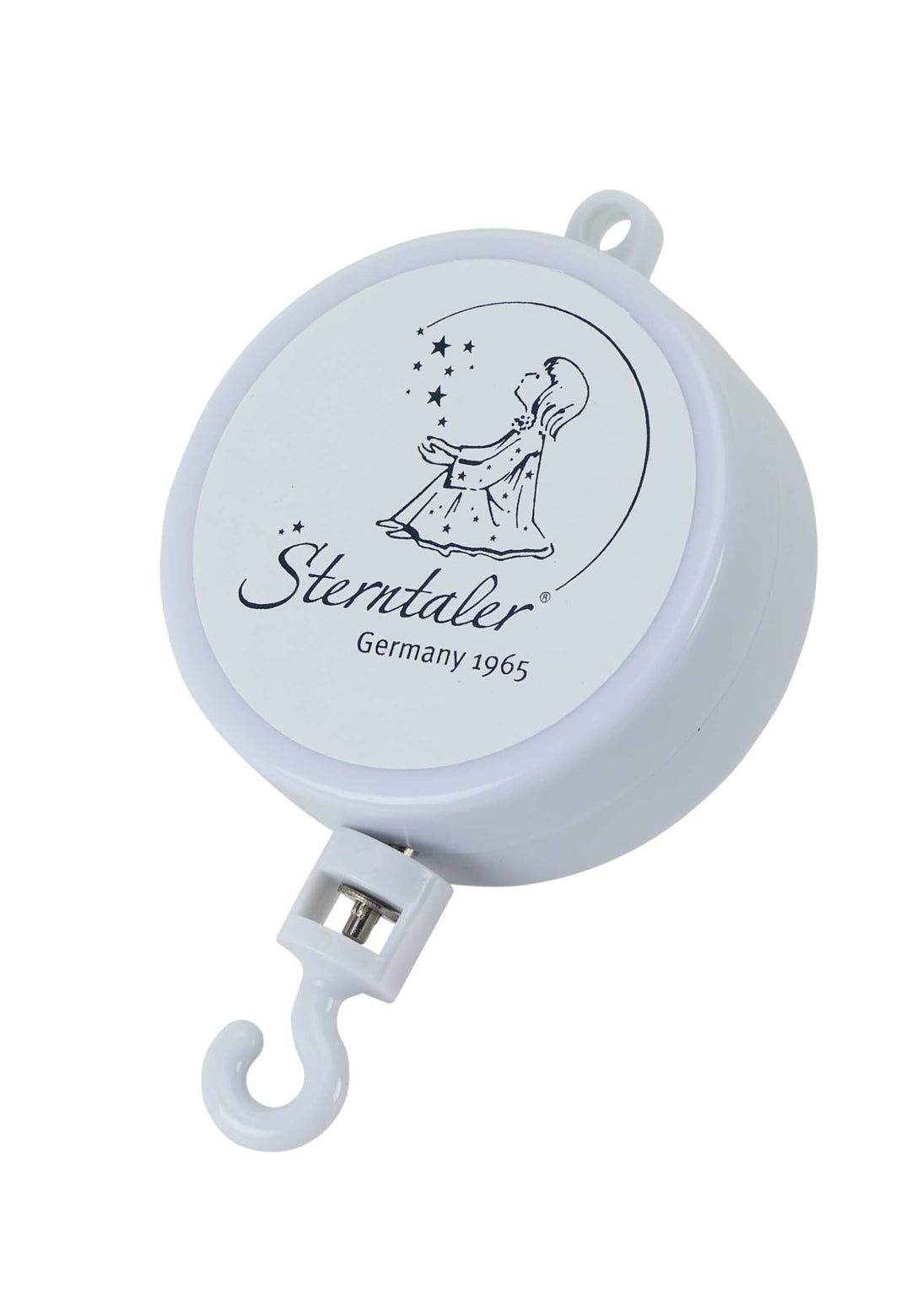 Sterntaler - Spielwerk weiss für Mobile "Guter Mond, du gehst so stille..." Guter Mond du gehst so s