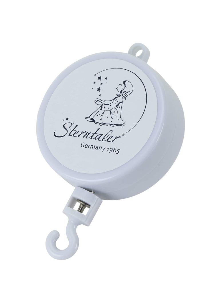 Sterntaler - Spielwerk weiss für Mobile "Guter Mond, du gehst so stille..." Guter Mond du gehst so s
