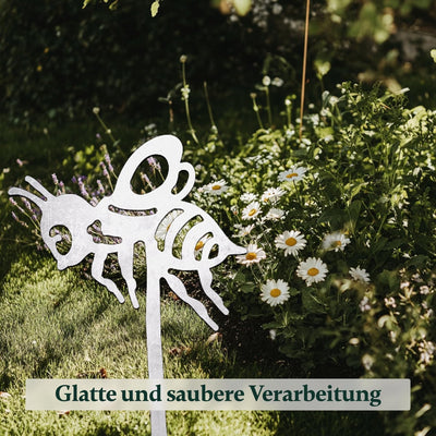 VERDOBA Erdmännchen Gartendeko Rost - Erdmännchen Figuren Set in Rostoptik - Gartenstecker Rost - Ga