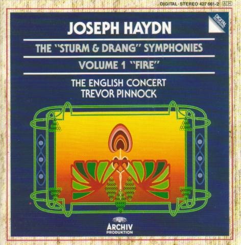 Haydn: The "Sturm & Drang" Symphonies, Vol. 1: Fire, Audio-CD