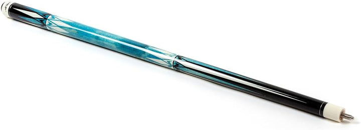 Riley American Pool Queue mit klassicher Koffer 58" (147cm) Blau, 58" (147cm) Blau