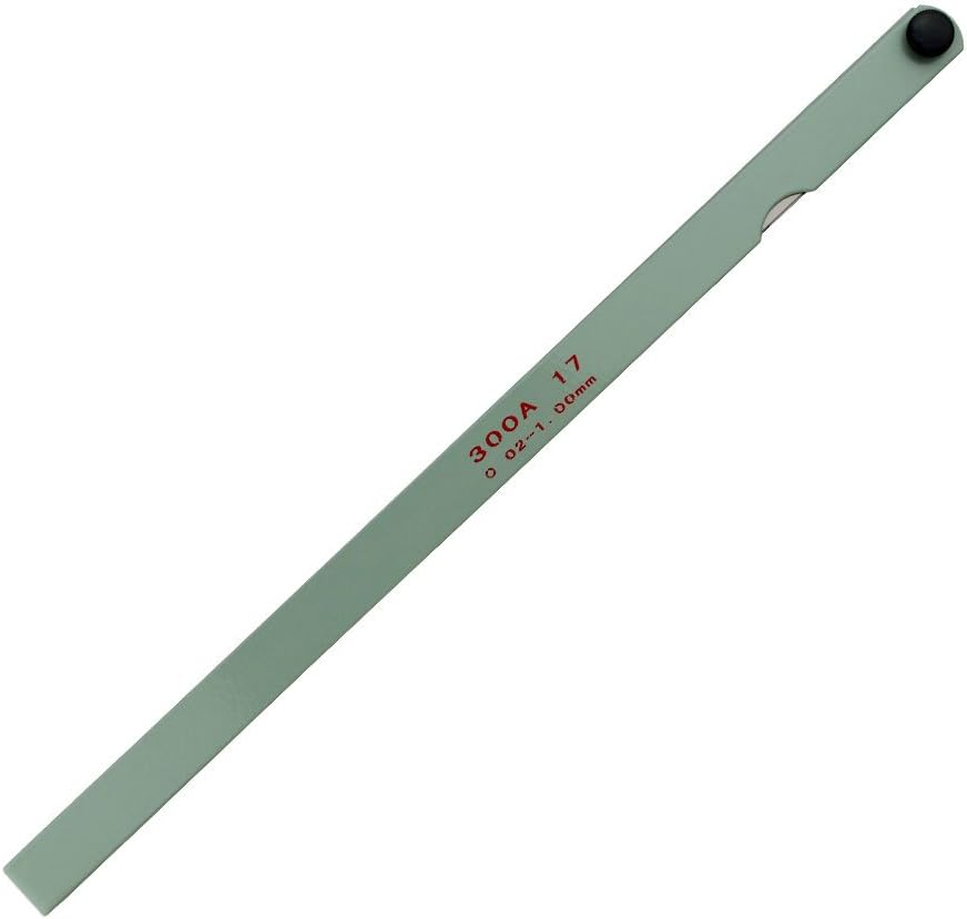 AHL 0.02-1mm Fühlerlehre Blätter 17 Blätter Fühlerlehren-Satz (300mm)