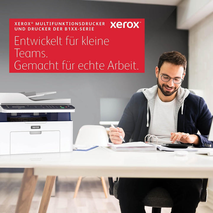 Xerox B115 Multifunktions-Wireless-Drucker – 4-in-1 Mono-Laser, schnelle 20ppm, Druck/Scannen/Kopier