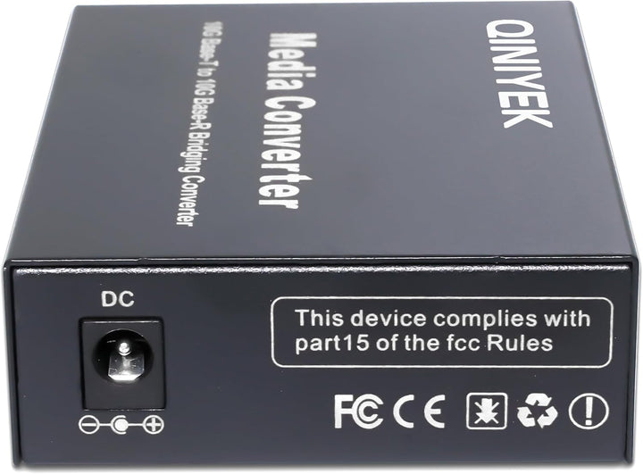10G Multi-Gigabit SFP-Medienkonverter, 2-Port 10G Ethernet-Medienkonverter, 1x 100M/1G/2,5G/5G/10GBa