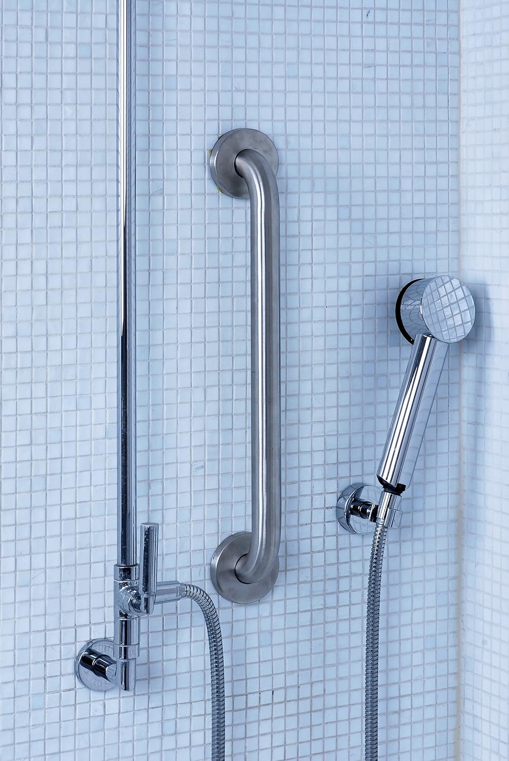Alberts 140885 Premium-Haltegriff | Edestahl rostfrei, gebürstet | 600 mm, 600 mm