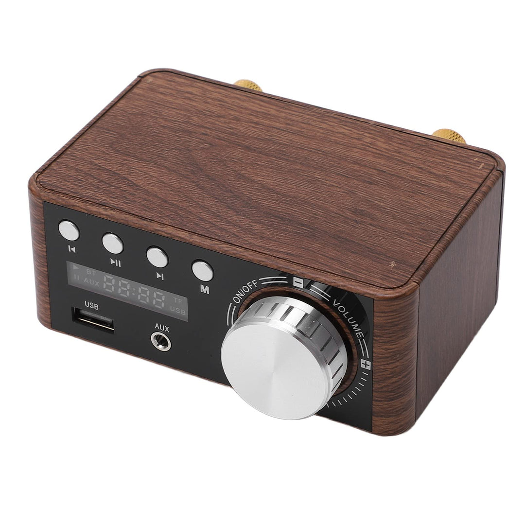 Mini- 5.0-Leistungsverstärker, Verstärker 2 Kanal 50 W und mit USB-Eingang Mini-Verstärker Stereo Hi