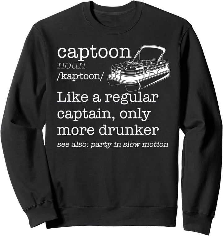 Capton Regulares Captain Trunker, Wörterbuch Boot Meme Sweatshirt