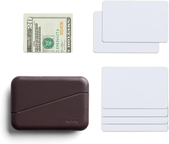 Bellroy Flip Case – (Kartenetui, Hardshell-Brieftasche) - DeepPlum, Deepplum