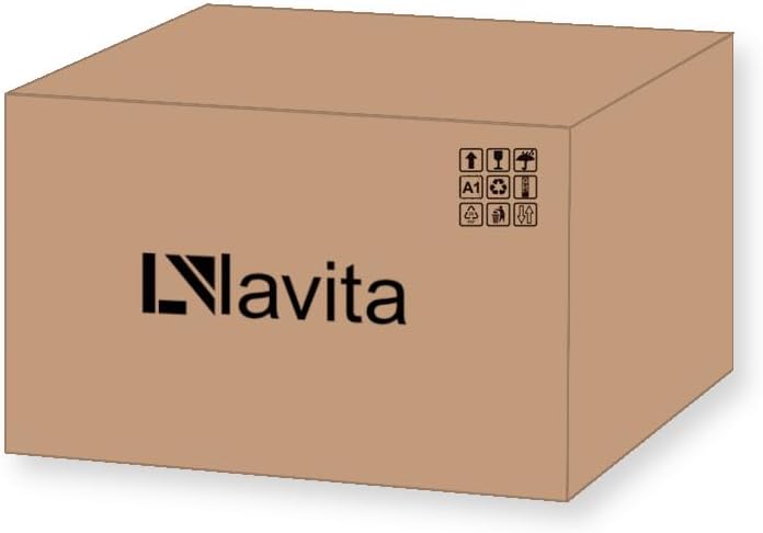 LAVITA Wand-WC Monobowl 3.0 Hänge Toilette Toilettendeckel mit Absenkautomatik & Metallscharniere To