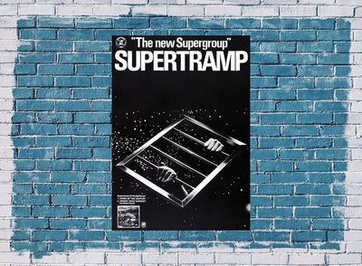 Supertramp - Crime of The Century, 1974 » Konzertplakat/Premium Poster | Live Konzert Veranstaltung