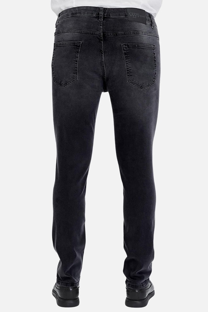 Herren Jeans Regular Fit, Stretch Jeanshose, Herren High Waist, Straight Cut, Basic Washed, Männer H