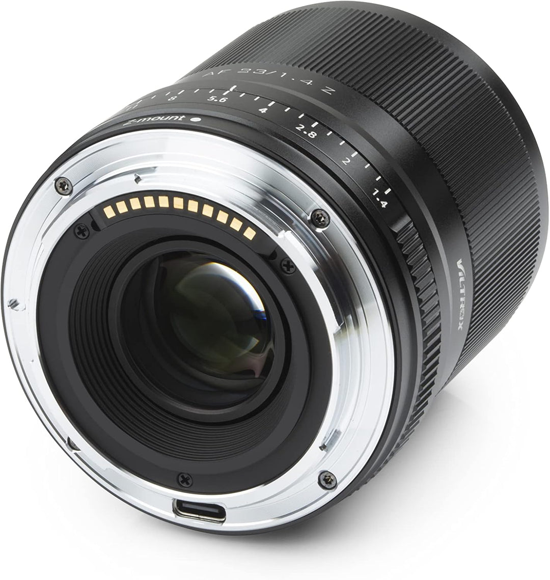 VILTROX AF 23mm F1.4 Z APS-C Objektiv für Nikon Z Mount, Weitwinkel Prime Festbrennweite mit Autofok