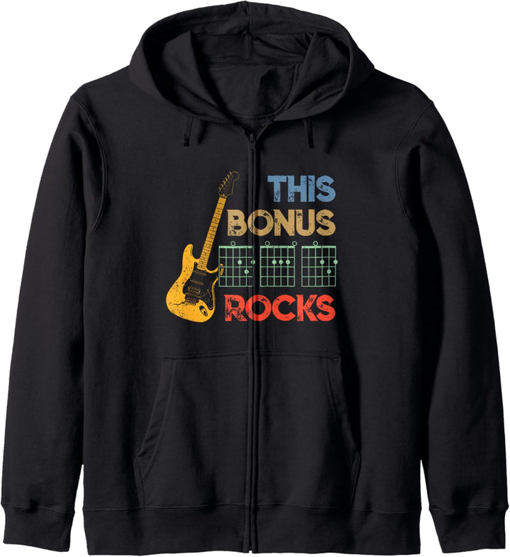This Bonus DAD Rocks Guitar Chords - Guitarist Fathers Day Kapuzenjacke