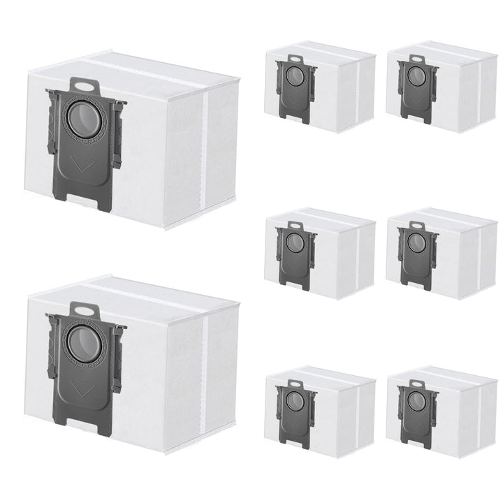 8 Stück Staubbeutel für Roborock Q7 M5+/ Q7 L5+/ Q10 S5+/ Q10 X5+/ S8+/ S8 Pro Ultra/ S7 MaxV Ultra/
