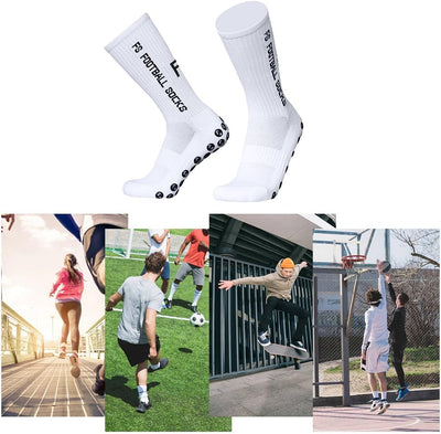 Lixada Fussballsocken Kinder Herren Stutzen Stutzenstrumpf,Unisex Outdoor-Sport-Laufsocken Kompressi