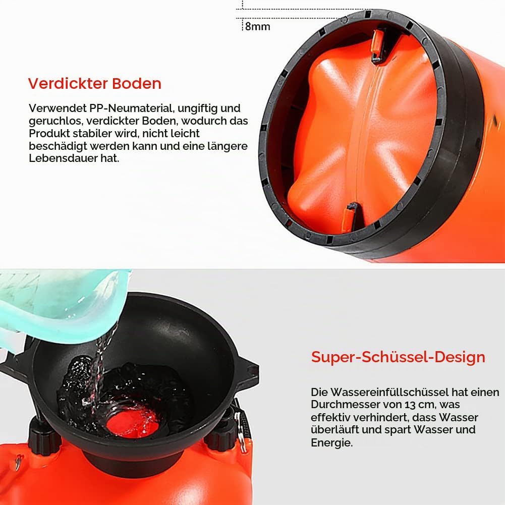 Tragbare Outdoor Camping Dusche Outdoor-Duschdüse Multifunktions Badesprüher Haustier-Badewanne Mit
