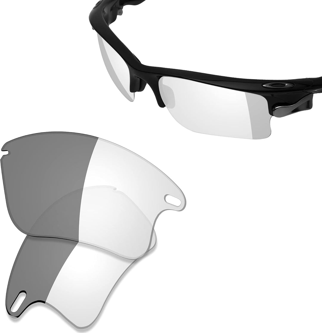 Saucer Premium-Ersatzgläser und Gummi-Kits für Oakley Fast Jacket XL OO9156 Sonnenbrillen High Defen