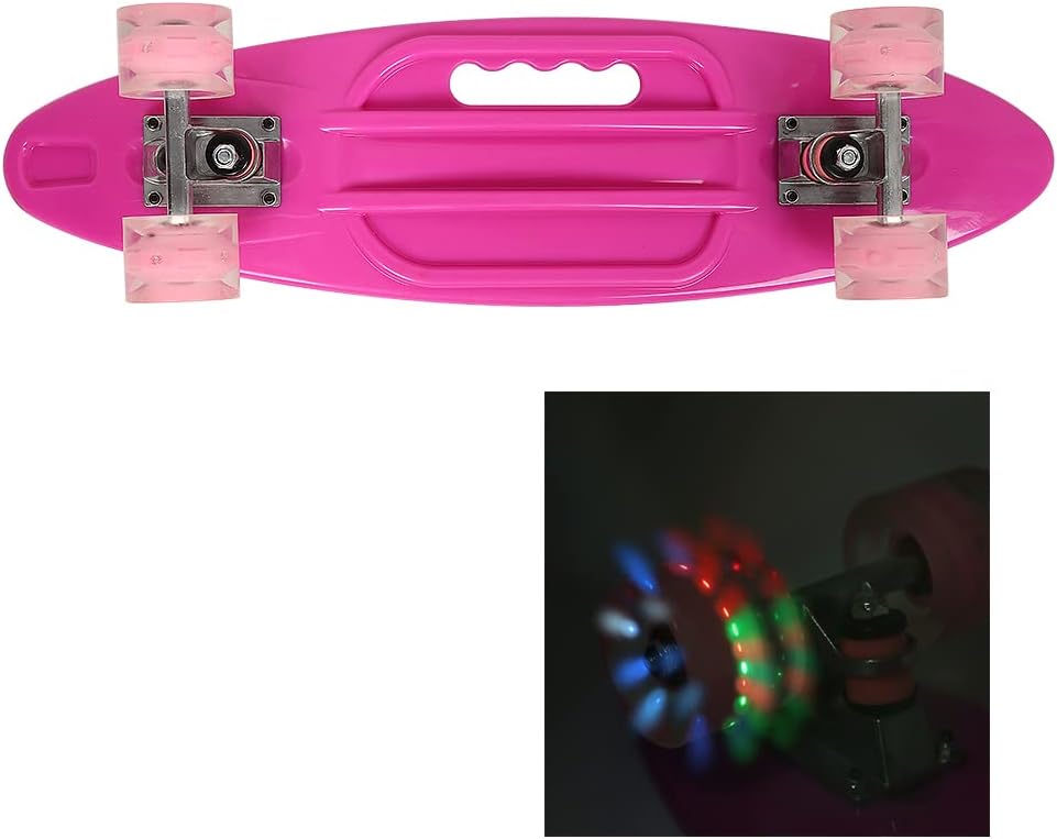 Longboards Komplett Skateboard Kinder Longboard Erwachsene Skateboard Anfänger aus Ahorn für Mädchen