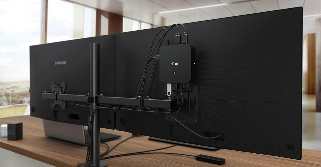 i-tec USB-C Dockingstation 2x4K mit 100W Stromversorgung - 2X DisplayPort 1x USB-C 3X USB 3.0 2X USB