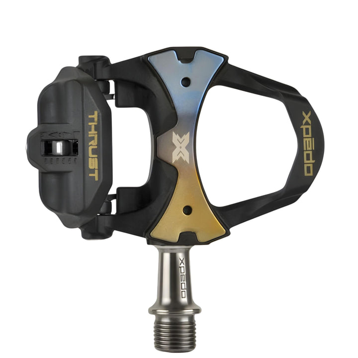 Xpedo Thrust 8TI Clipless // Rennrad-Pedal Schwarz, Schwarz